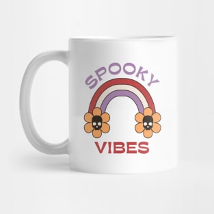 Spooky vibes rainbow Mug